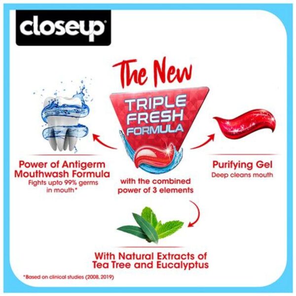Closeup ever Fresh red hot Gel Toothpaste - Image 4