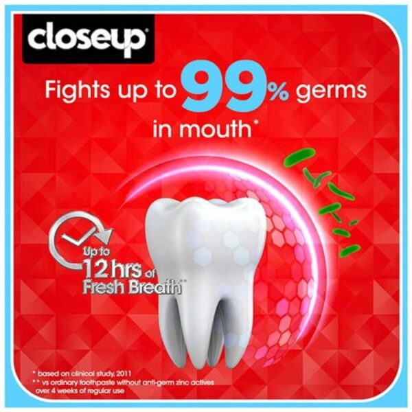 Closeup ever Fresh red hot Gel Toothpaste - Image 3
