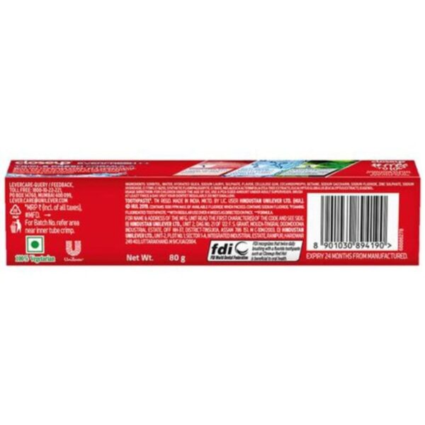 Closeup ever Fresh red hot Gel Toothpaste - Image 2